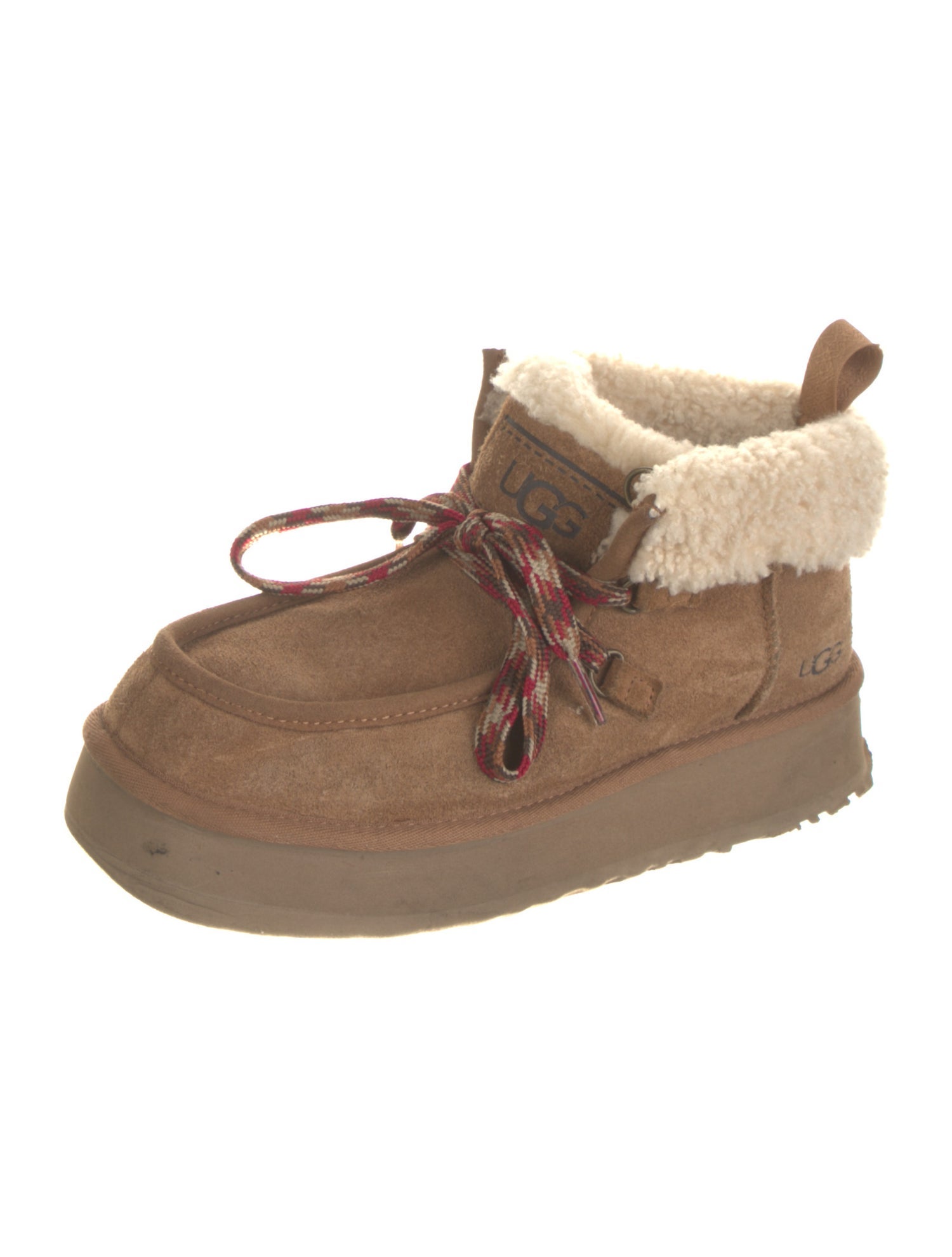 UGG Suede Lace-Up Boots