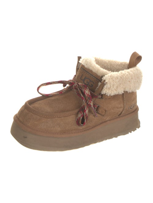 UGG Suede Lace-Up Boots