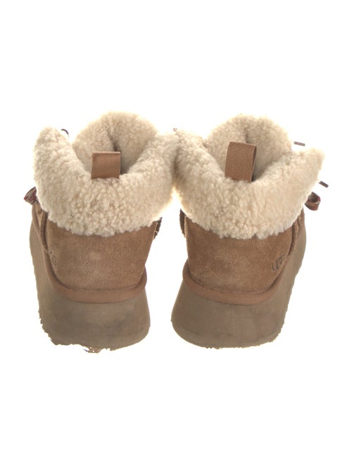 UGG Suede Lace-Up Boots