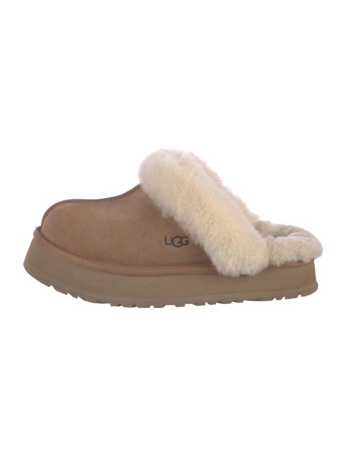 UGG Suede Colorblock Pattern Mules