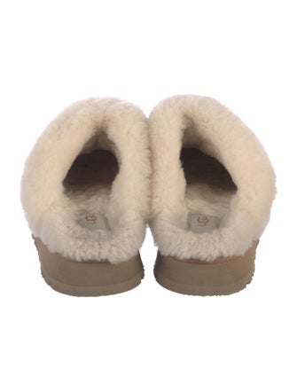 UGG Suede Colorblock Pattern Mules