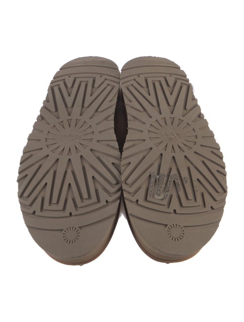 UGG Suede Colorblock Pattern Mules