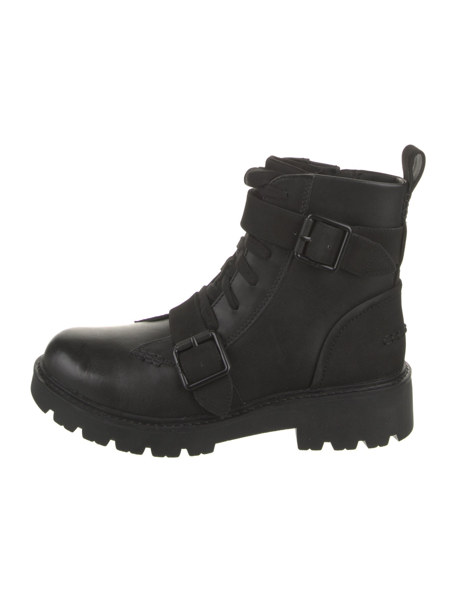 UGG Leather Combat Boots