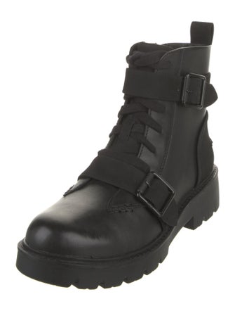 UGG Leather Combat Boots