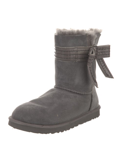 UGG Suede Bow Accents Boots