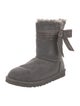 UGG Suede Bow Accents Boots