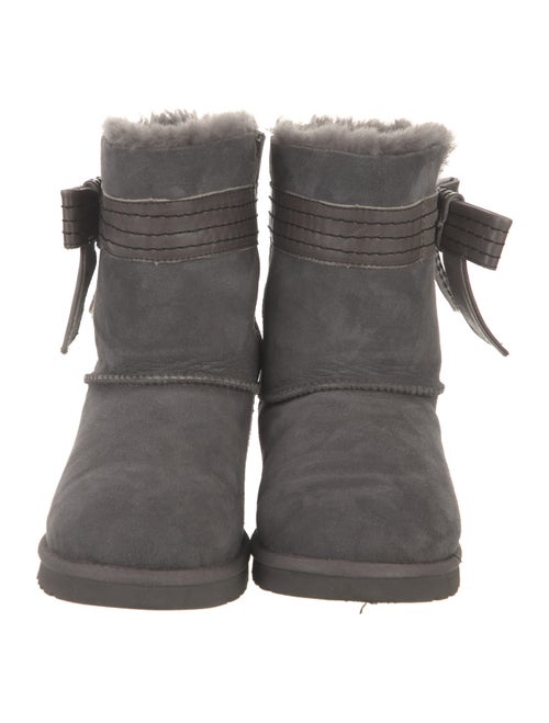 UGG Suede Bow Accents Boots