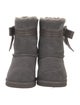 UGG Suede Bow Accents Boots
