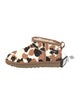UGG Ponyhair Printed Snow Boots