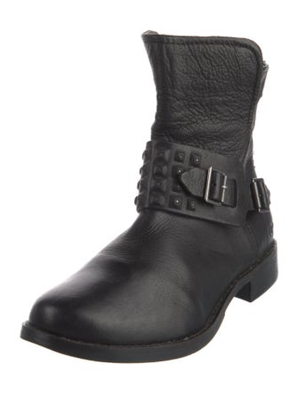 UGG Leather Moto Boots
