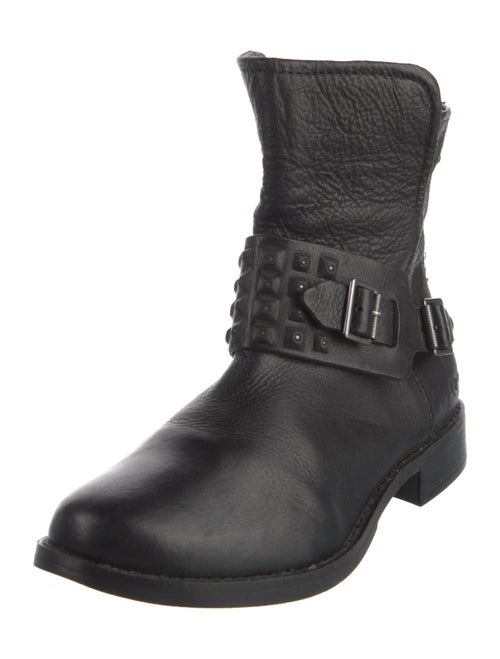 UGG Leather Moto Boots