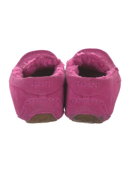 UGG Suede Crystal Embellishments Moccasins