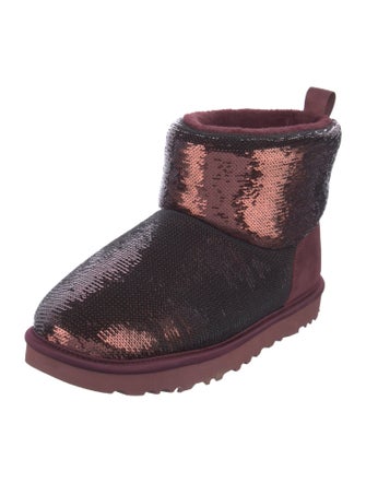 UGG Suede Sequin Embellishments Boots