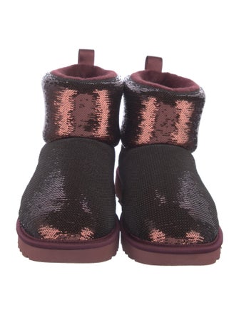 UGG Suede Sequin Embellishments Boots