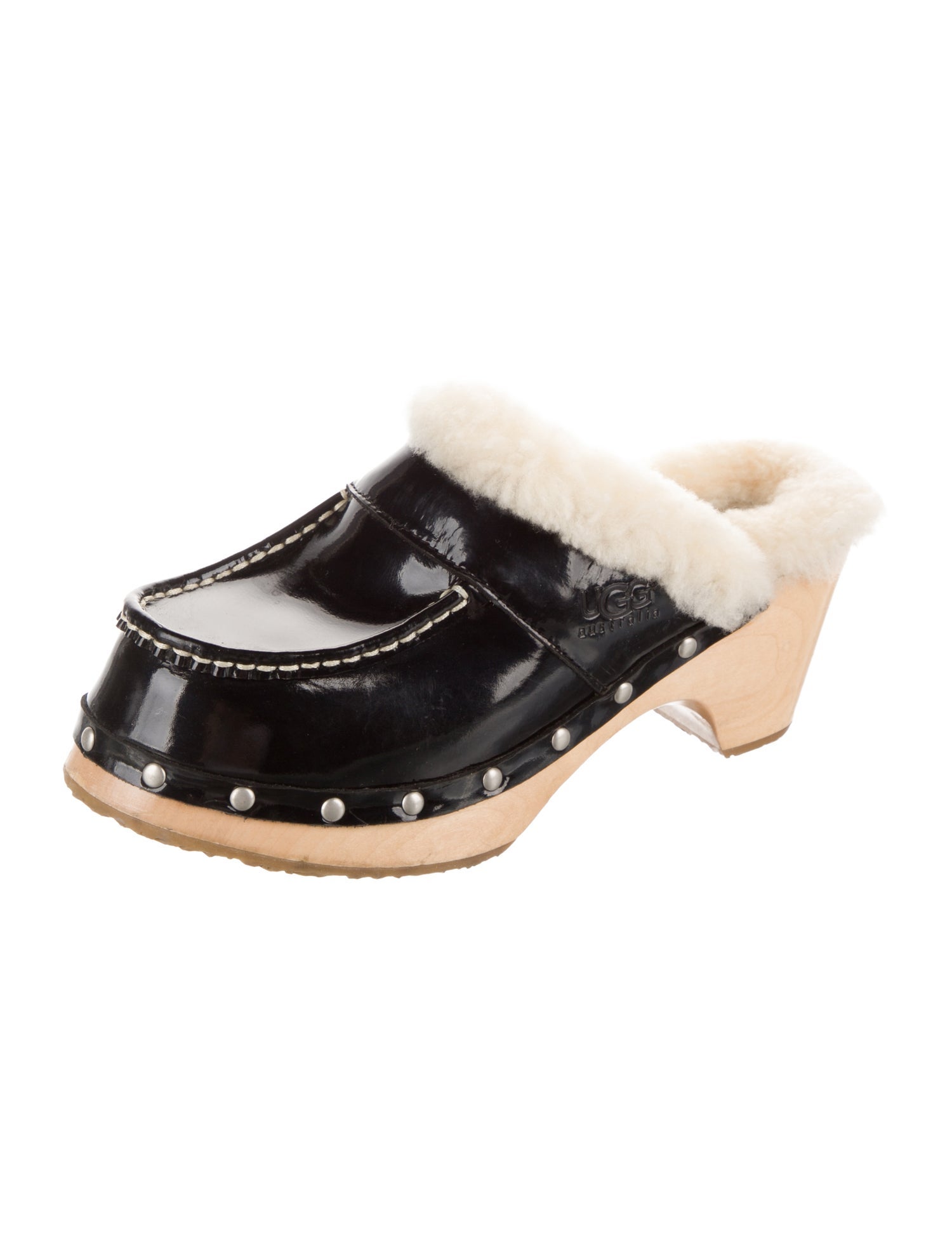 UGG Patent Leather Mules