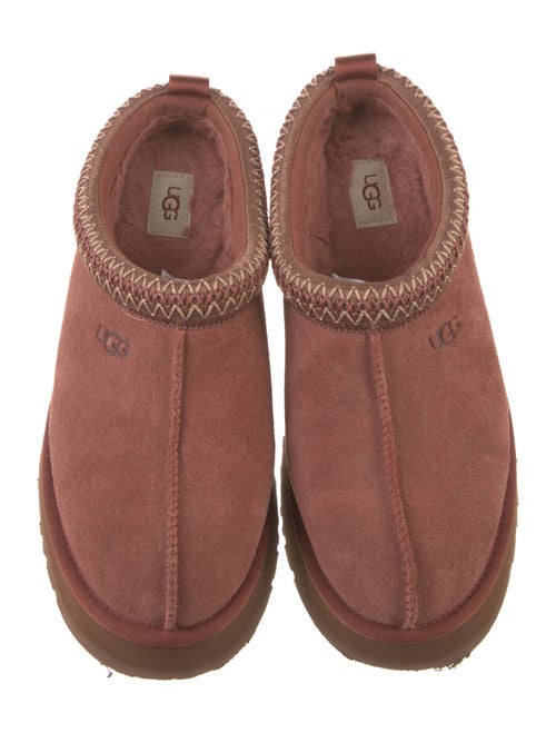 UGG Suede Fur Trim Mules