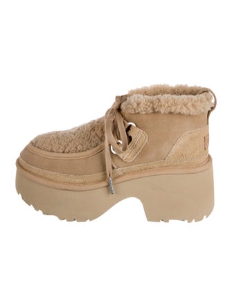 UGG Suede Lace-Up Boots