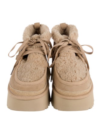 UGG Suede Lace-Up Boots