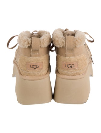 UGG Suede Lace-Up Boots