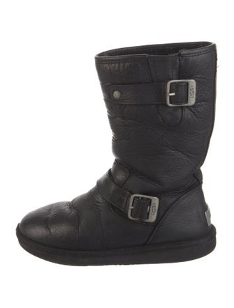 UGG Leather Moto Boots