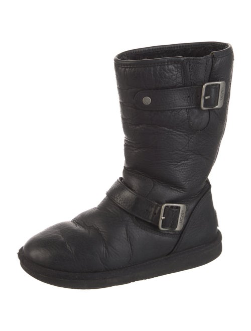UGG Leather Moto Boots