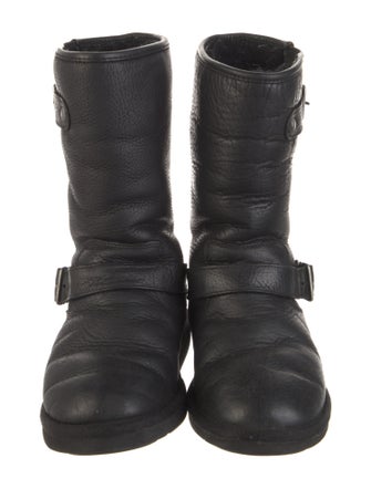 UGG Leather Moto Boots
