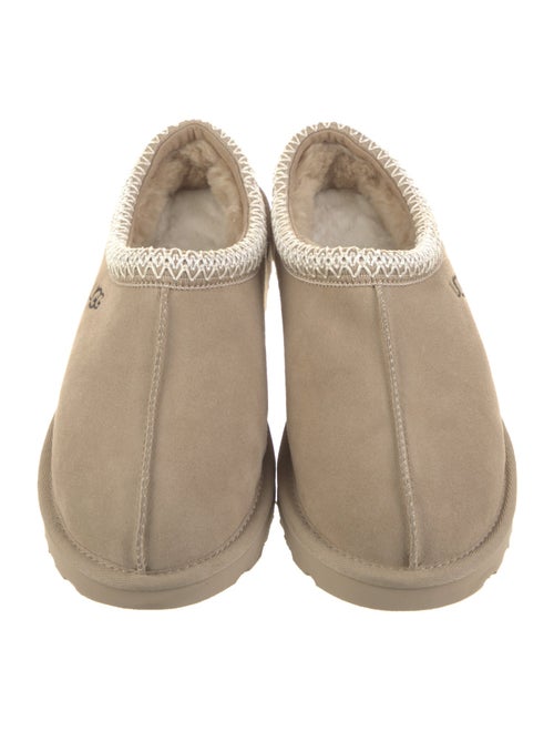 UGG Suede Embroidered Accent Mules