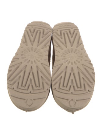 UGG Suede Embroidered Accent Mules