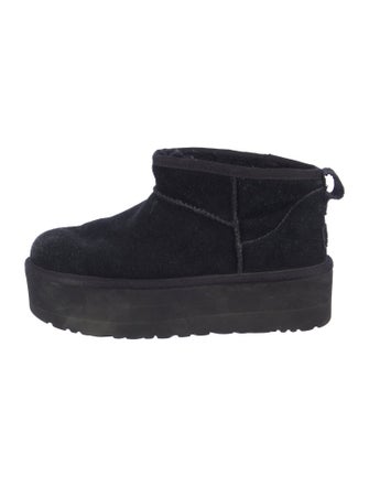 UGG Suede Lace-Up Boots
