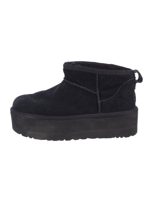 UGG Suede Lace-Up Boots