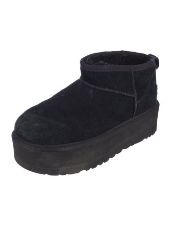 UGG Suede Lace-Up Boots