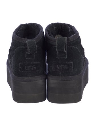 UGG Suede Lace-Up Boots