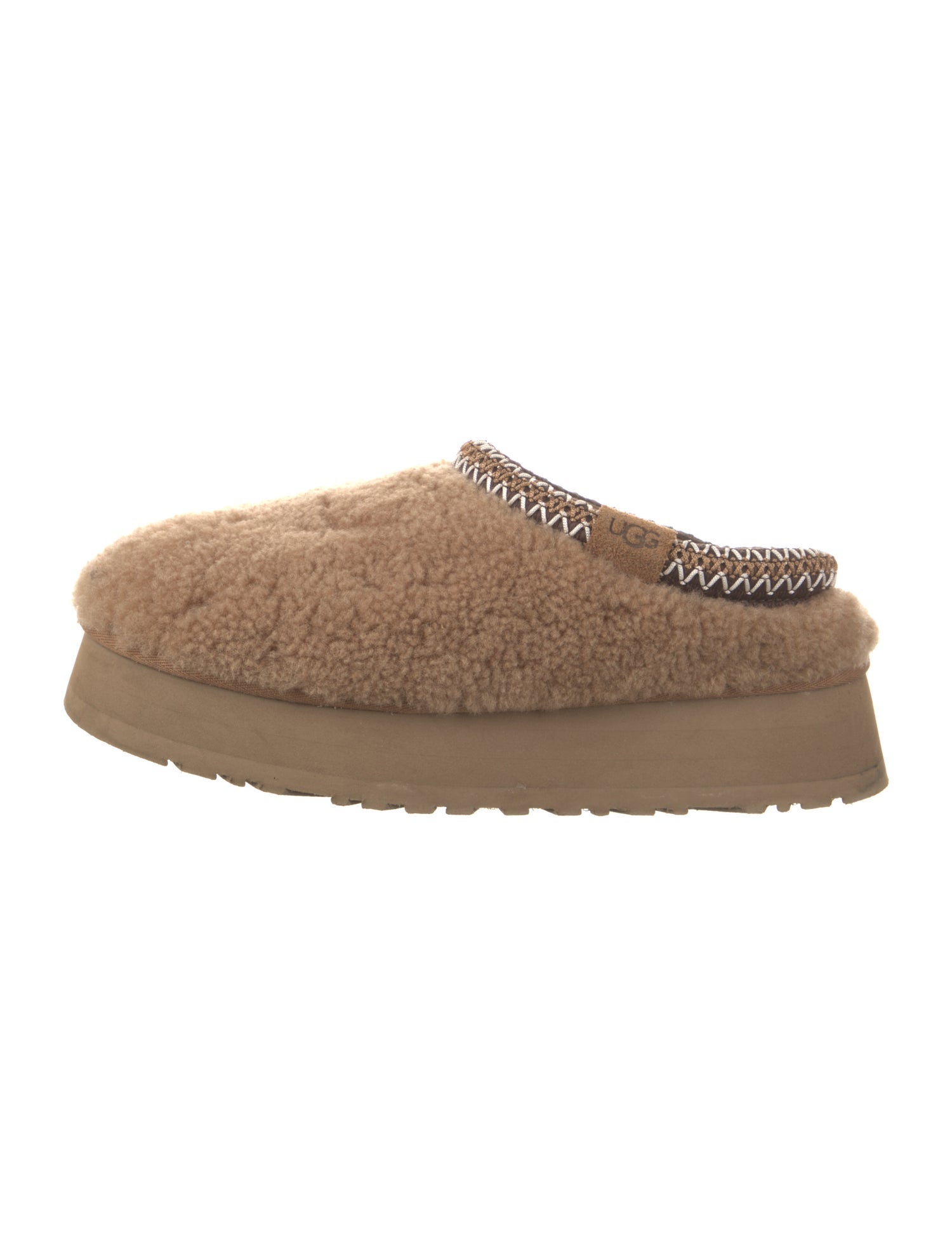 UGG Shearling Whipstitch Trim Mules w/ Tags