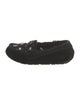 UGG Suede Crystal Embellishments Moccasins