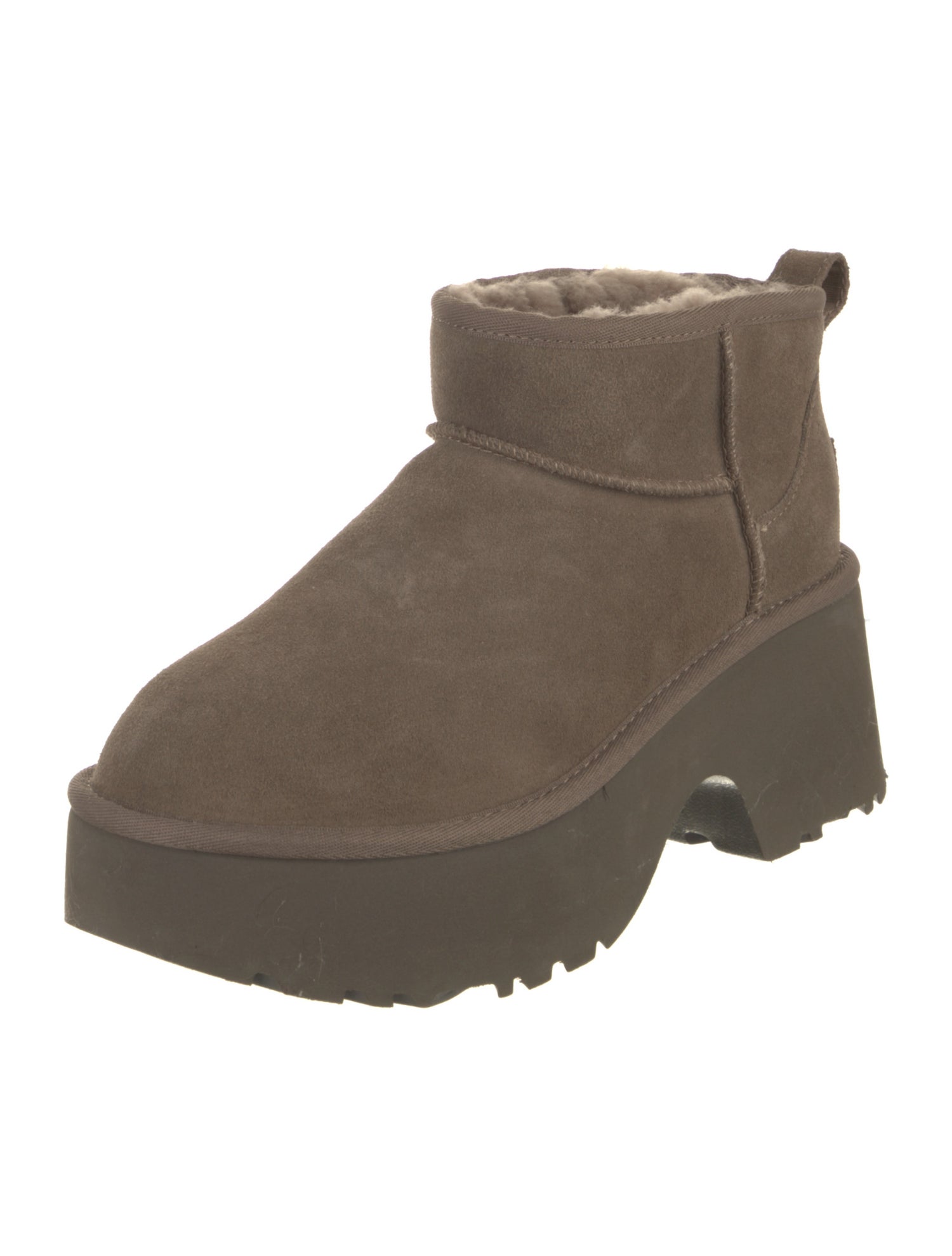 UGG Suede Lace-Up Boots