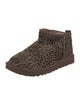 UGG Ponyhair Printed Lace-Up Boots