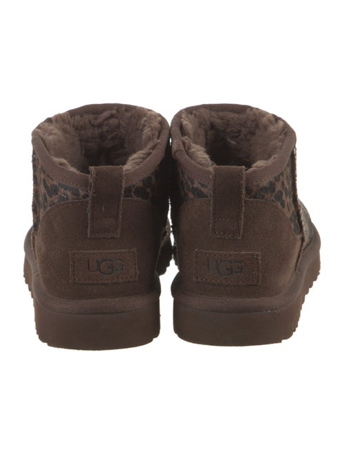 UGG Ponyhair Printed Lace-Up Boots