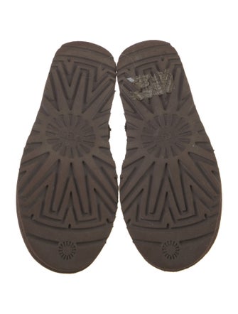 UGG Ponyhair Printed Lace-Up Boots