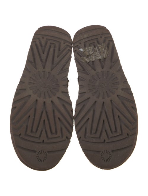 UGG Ponyhair Printed Lace-Up Boots