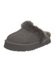 UGG Suede Fur Trim Sneakers