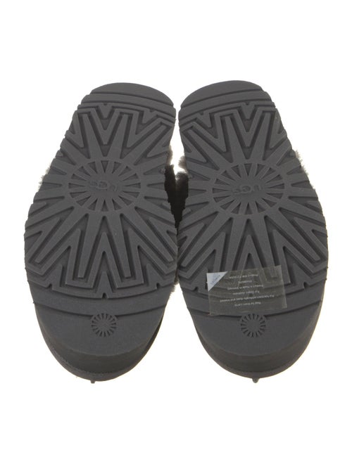 UGG Suede Fur Trim Sneakers