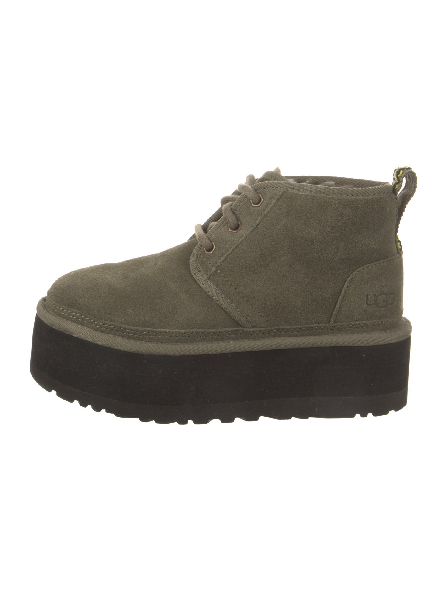 UGG Suede Lace-Up Boots