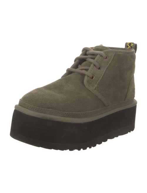 UGG Suede Lace-Up Boots