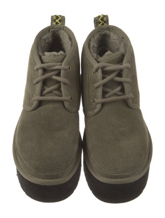 UGG Suede Lace-Up Boots