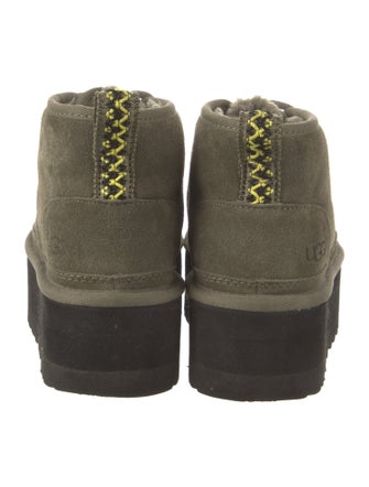 UGG Suede Lace-Up Boots