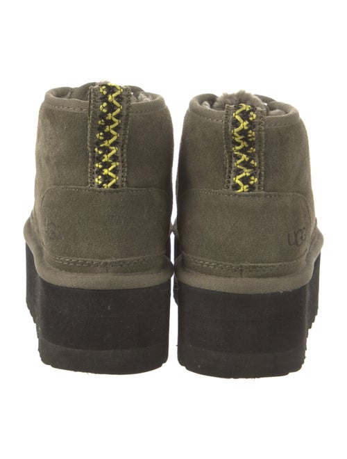 UGG Suede Lace-Up Boots