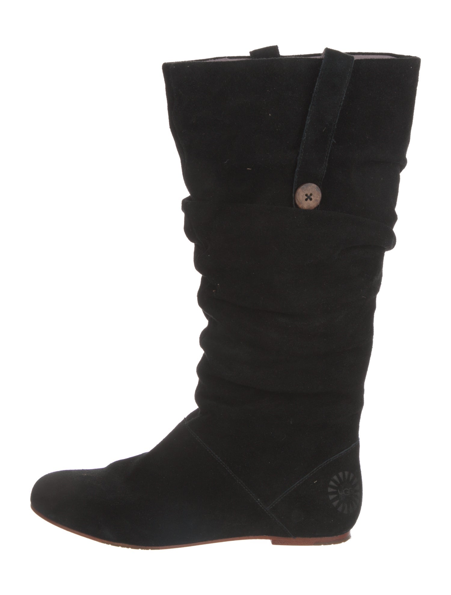 UGG Suede Lace-Up Boots