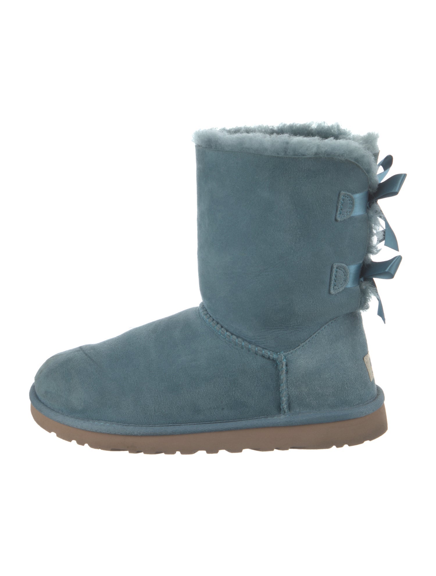 UGG Suede Bow Accents Boots