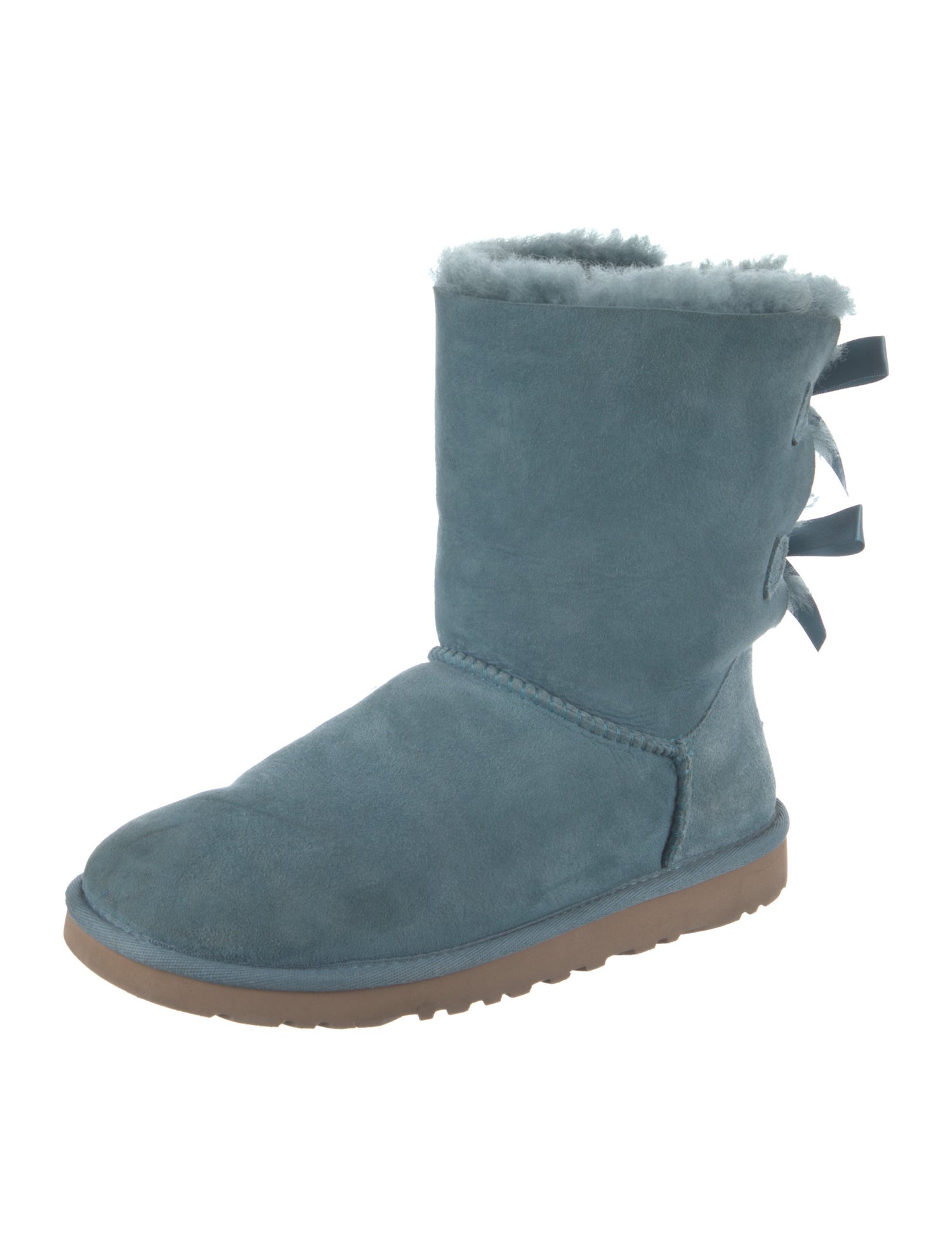 UGG Suede Bow Accents Boots
