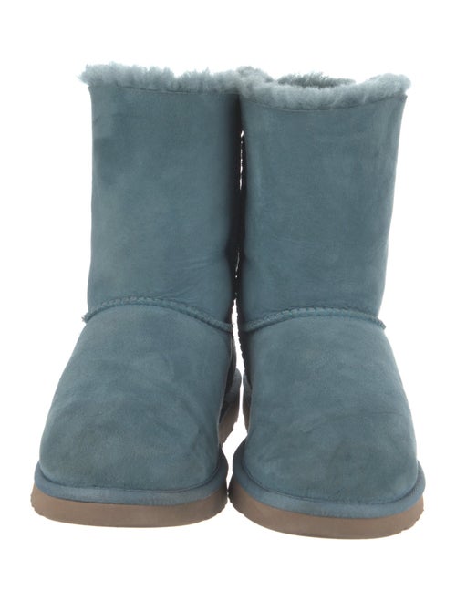 UGG Suede Bow Accents Boots